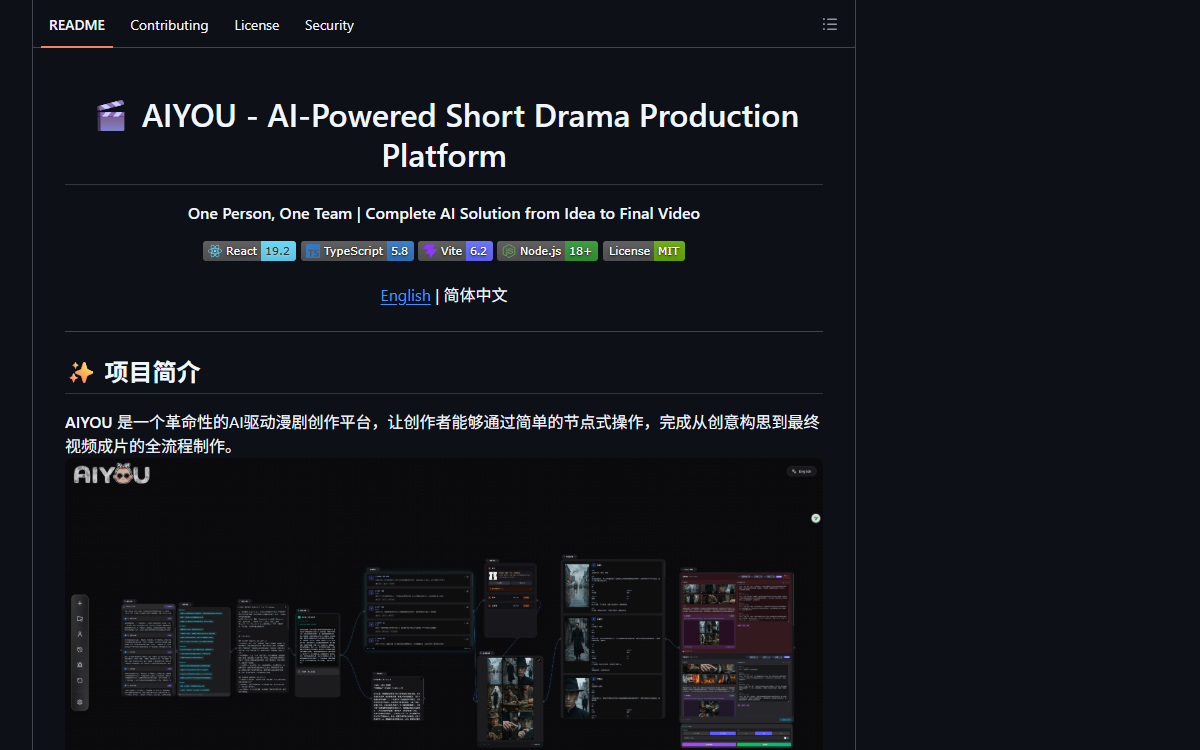 Screenshot of AIYOU