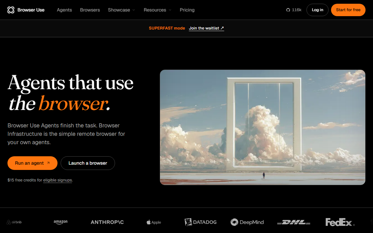 Screenshot of Browser Use