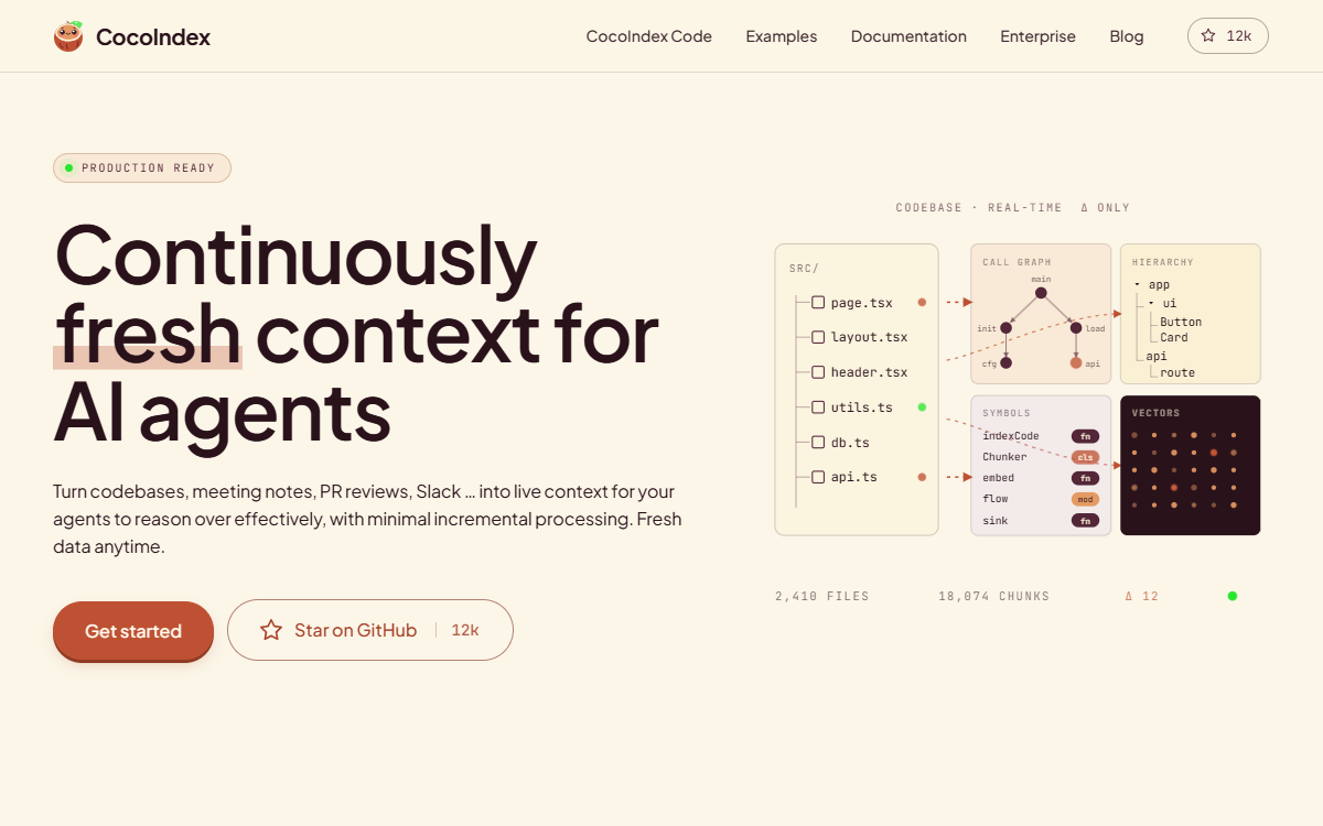 Screenshot of cocoindex-code